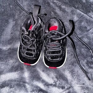 Jordan Bred  Retro 11’s Black and Red Kids Sneakers